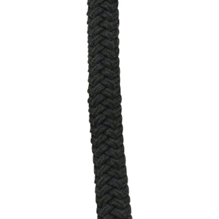 SEA-DOG Sea-Dog 302110006BK-1 Double Braided Fender Lines - 3/8" x 6', Black 302110006BK-1